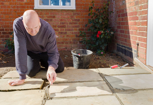 How to Grout Paving Slabs Properly