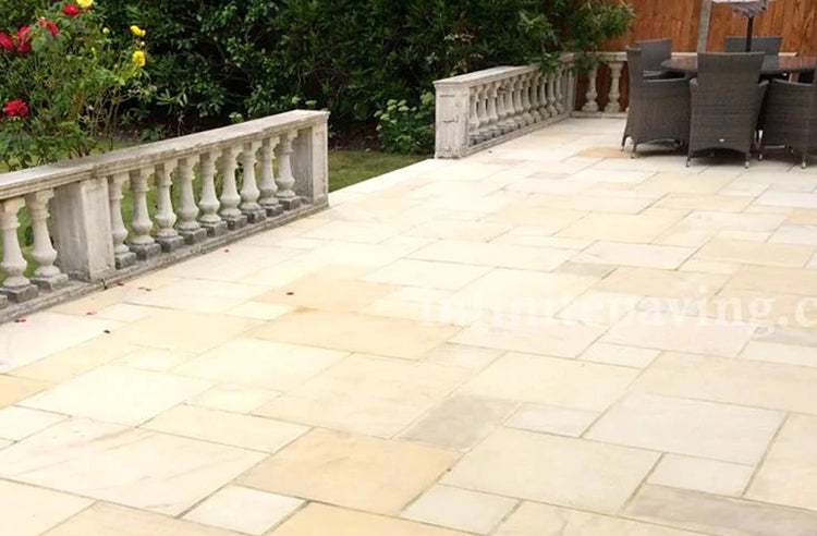 Shot Blasted Paving Slabs | Sandstone & Granite