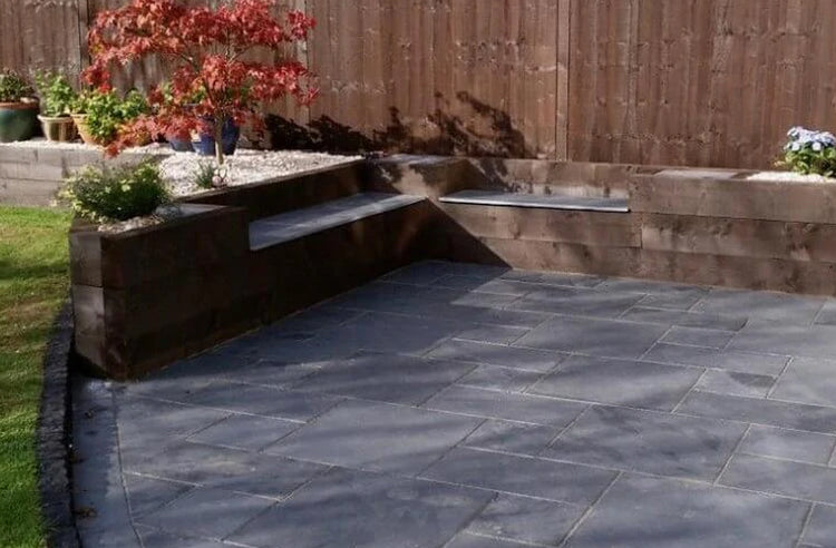 Machine Cut Edge Sandstone, Slate and Limestone