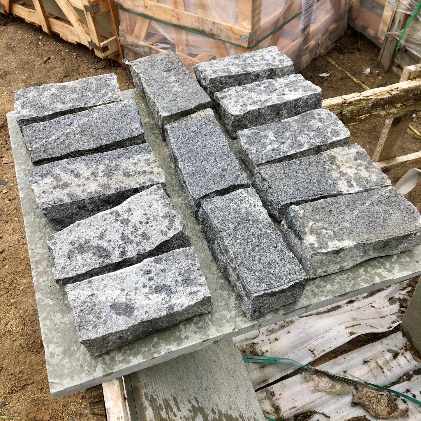 Blue Grey Granite Cobbles/Setts