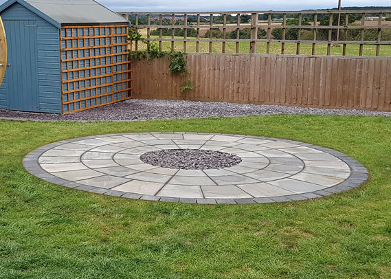 Kandla Grey Indian Sandstone Circles