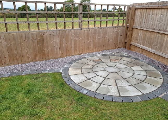 Kandla Grey Indian Sandstone Circles