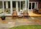 Raj Green Indian Sandstone Paving (Mixed Size Patio Pack 22mm Calibrated Antique Tumbled 18.9m²)