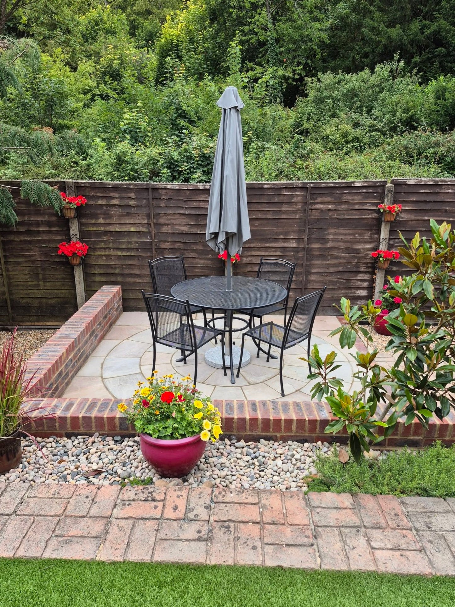 Autumn Brown Indian Sandstone Circles