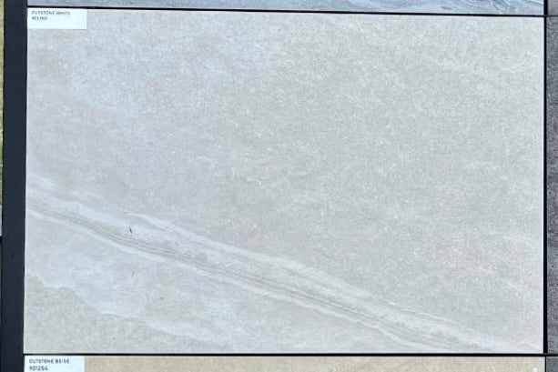 Indian Porcelain - Cutstone White