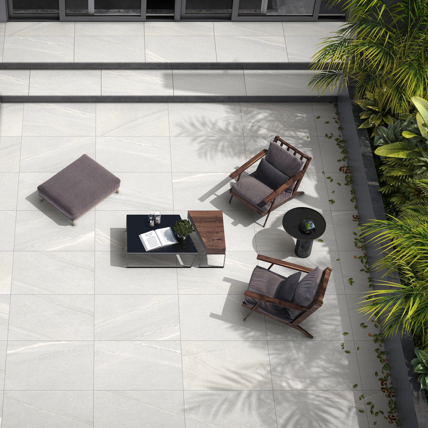 Indian Porcelain - Cutstone Grey